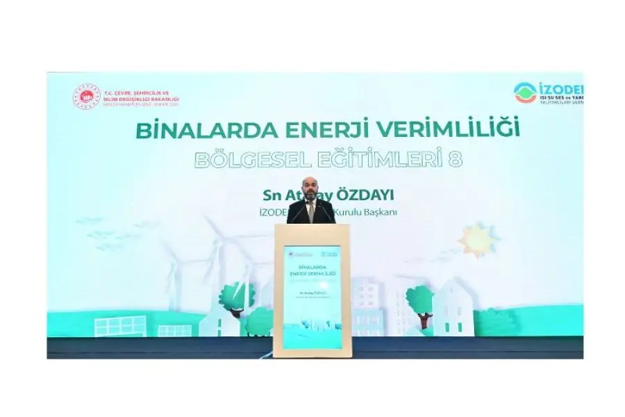 İZODER Isı Su Ses ve Yangın Yalıtımcıları Derneği Yönetim Kurulu Başkanı Atalay Özdayı