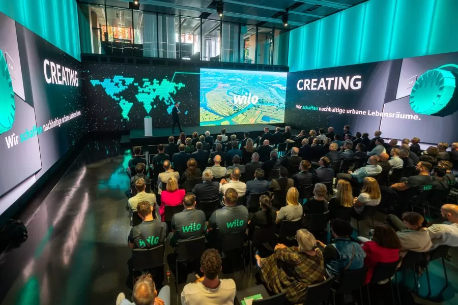 Opening of Wilo Networking Cube at Wilopark